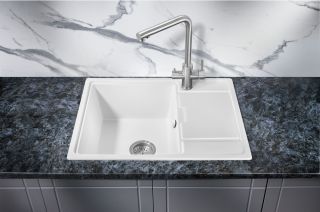 Мойка для кухни Milacio Navarra 65 Cuarzo MC.77062 белый